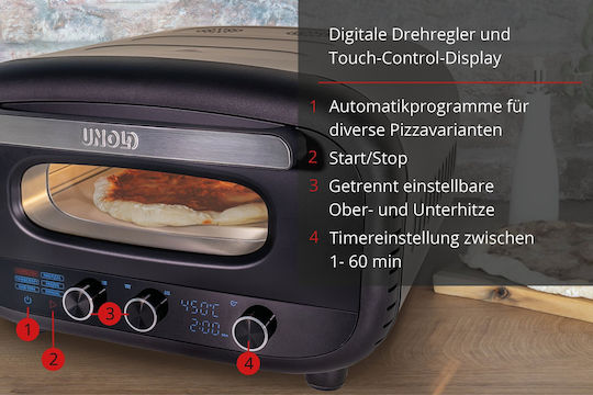 Unold Pizza Maker 1700W Gray