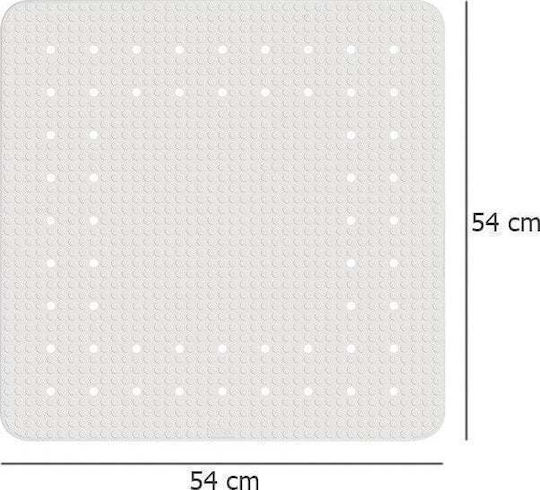 Galicja Bathtub Non-slip with Suction Cups White