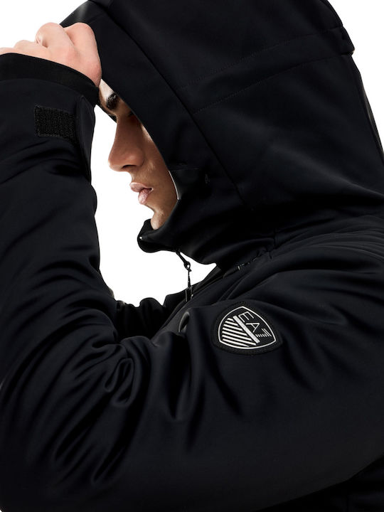 Winter Jacket Puffer Waterproof Black