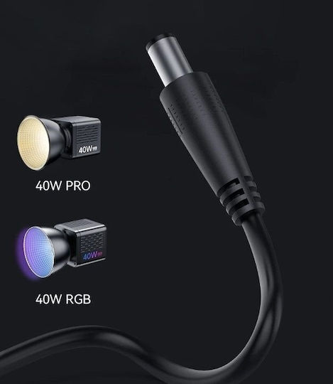 Ulanzi Φορτιστής Laptop 40W 19V 1.7A με Αποσπώμενο Καλώδιο Τροφοδοσίας