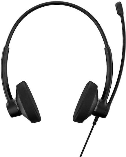 Epos IMPACT MS Stereo On Ear Multimedia Ακουστικά με μικρόφωνο και σύνδεση USB-A / USB-C