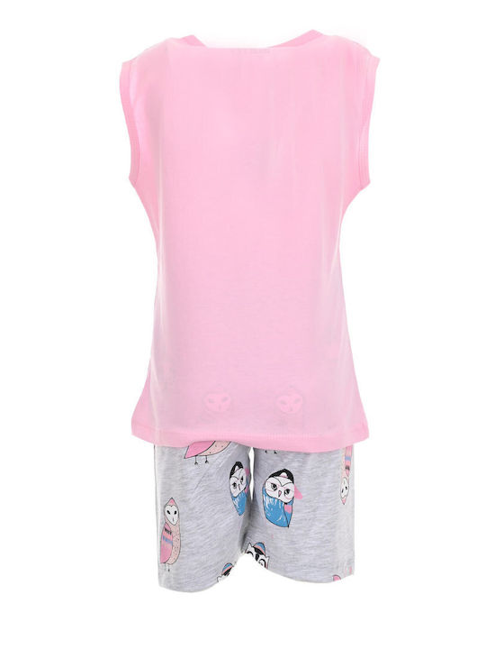 Evita Kinder Schlafanzug Sommerlich Pink