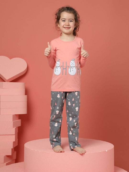 Sexen Kinder-Nachtwäsche Winter Baumwoll-Rosa