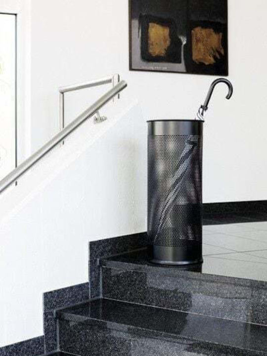 Durable Параван за чадъри Метал Черен 62x26x62см 1бр