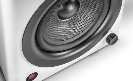 Wavemaster Two Neo Ασύρματα Ηχεία Υπολογιστή 2.0 με Bluetooth και Ισχύ 30W Λευκά