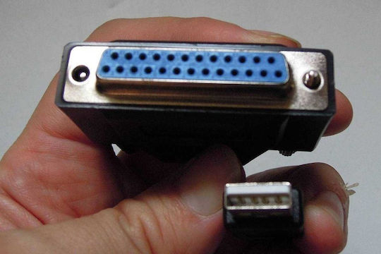 Καλώδιο Usb Premiumcord Usb-a Db-25 1 M Μαύρο Kuprint2