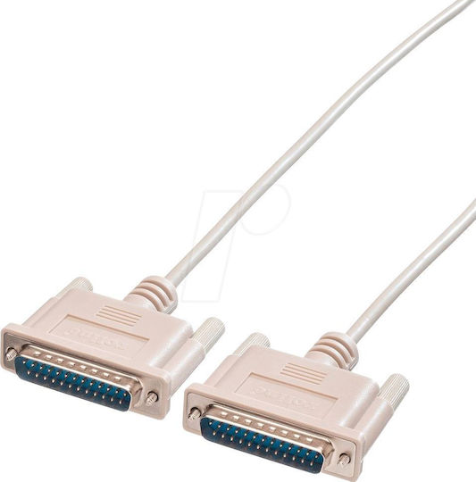 Roline Cable RS232 25-pin male to RS232 25-pin male 4.5m (11.01.3545) 1pcs