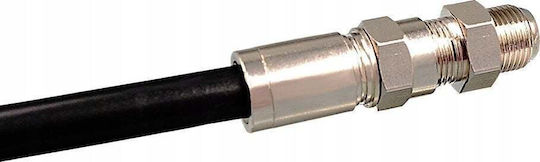 Alantec Kabel Kompressions-F-Stecker RG6 Innendurchmesser 4,55 mm ±0,1 RGtec