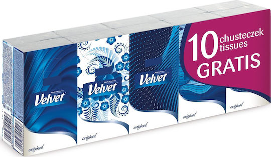 Hygienic Velvet Tissues 10 Pack Bundle
