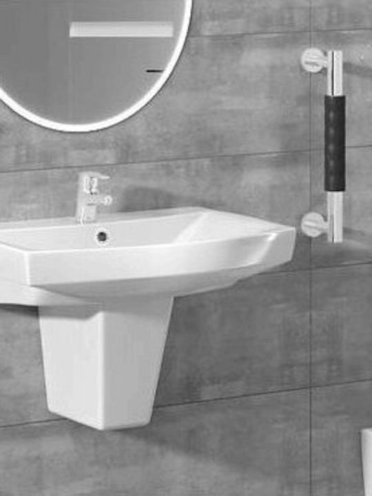 Wenko 232841121 Λαβή Μπάνιου Inox 40.5cm Ασημί