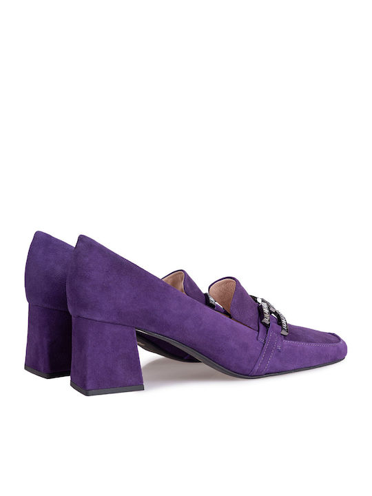 Pantofi cu toc Violet