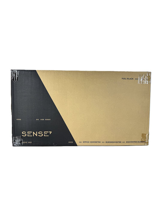 SENSE7 Επέκταση Γραφείου σε Μαύρο Χρώμα 81x40cm