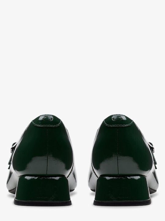 Daiss30 Shine Pumps Khaki