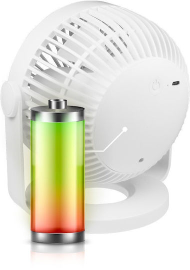 Savio Ad-01 USB Ventilator / Elektrischer 5W Weiß