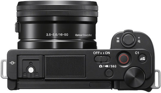 Sony ZV-E10 Mirrorless Camera Kit (E PZ 16-50mm F3.5-5.6 OSS II) Black