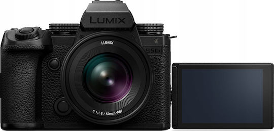Panasonic Lumix S5 II X Mirrorless Cameră Kit (Lumix S 50mm F/1.8) Neagră