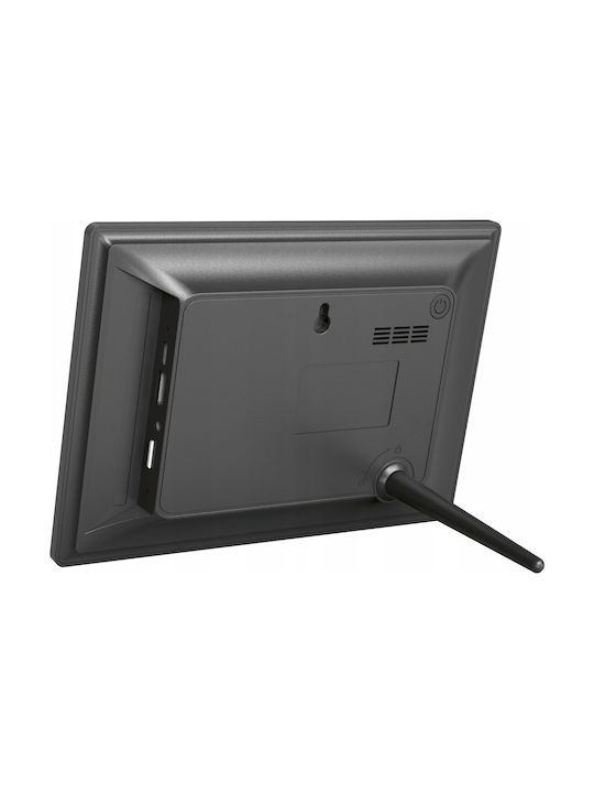 AgfaPhoto Digitaler Bilderrahmen mit Touchscreen 7" mit WiFi Schwarz APF700WIFI