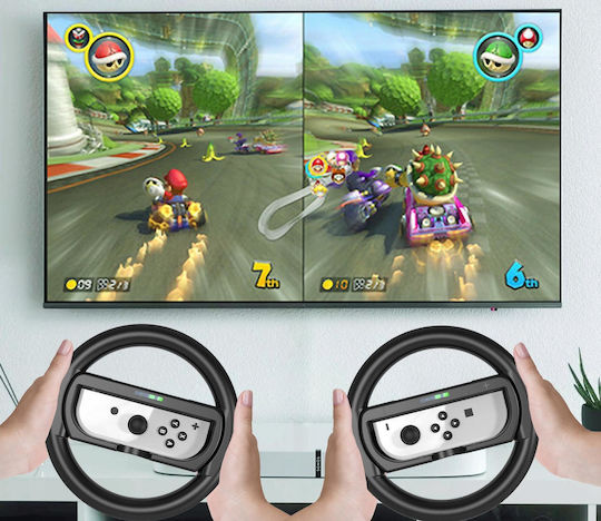 JYS 2x Steering Wheel + Handle 2 in 1 for Nintendo Switch OLED Nintendo Switch
