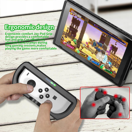 JYS 2x Steering Wheel + Handle 2 in 1 for Nintendo Switch OLED Nintendo Switch