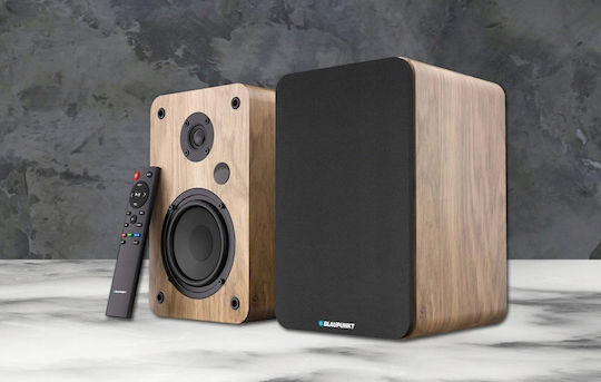 Blaupunkt BS50OK Active Speaker 2 No of Drivers 50W Brown (Pair)