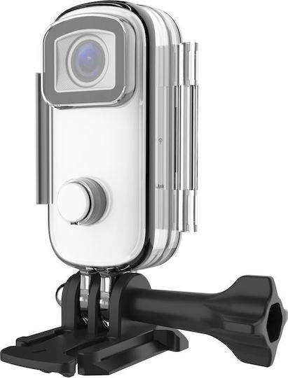SJCAM C100 Екшън Камера Full HD (1080p) Водоустойчива Стандартна и Wi-Fi Бяла