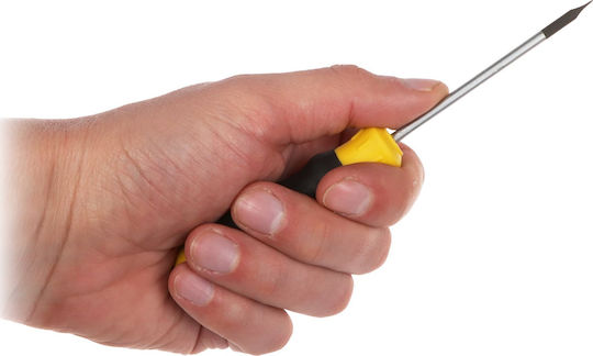 Stanley Cushion Grip Electrician Screwdriver Straight Size 3x75mm