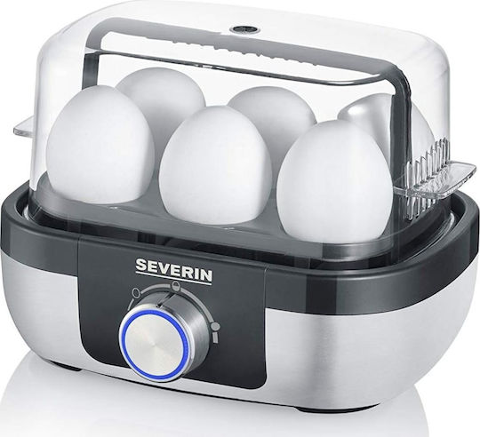 Severin EK 3169 Cuptor de ouă 6 Locuri 420W Argint