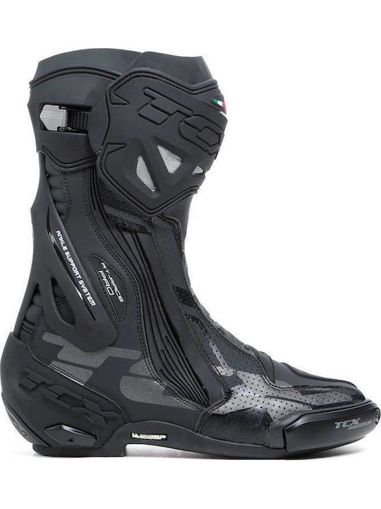 TCX Rt-race Pro Air Δερμάτινες Ανδρικές Μπότες Μαύρες TCX Rt-race Pro Air Δερμάτινες Ανδρικές Μπότες Μαύρες