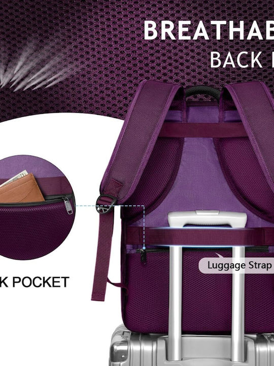 Matein Backpack Αδιάβροχο 40lt Μωβ