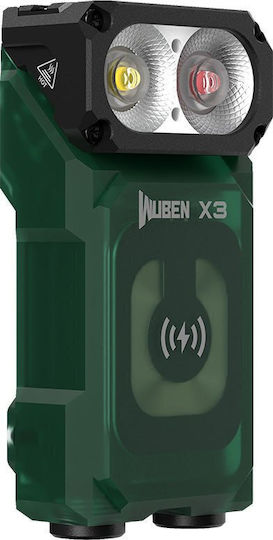 Wuben Headlamp LED with Maximum Brightness 700lm Green