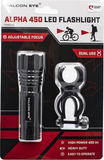 Mactronic Flashlight LED with Maximum Brightness 450lm Black