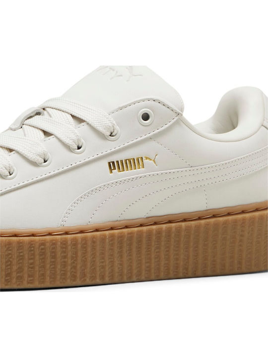 Fenty Creeper Phatty Sneakers Warm White-puma Gold-gum