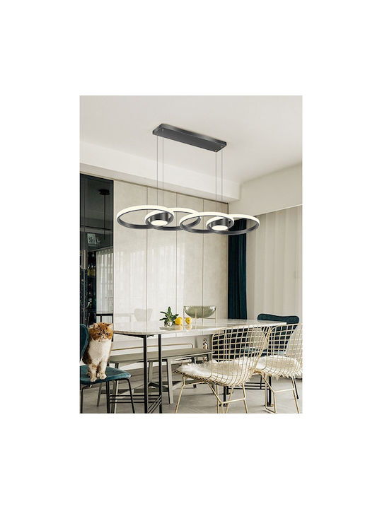 ArkoLight Pendant Light Black 88cm