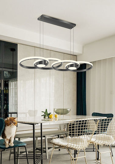 ArkoLight Pendant Light Black 88cm