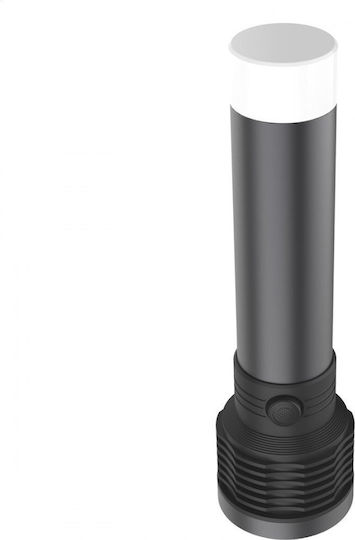 Platinet Rechargeable Flashlight LED Gray