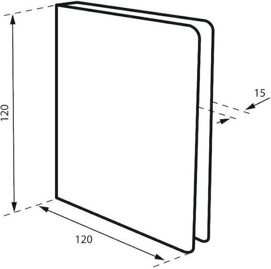 Πινακίδα Σήμανσης Αίθουσας Συσκέψεων 120x120 Mm Ανοξείδωτη Αυτοκόλλητο Thirard 00232387