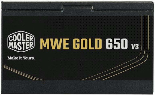 CoolerMaster MWE Gold rev. 3.0 650W Negru Sursă de Alimentare Calculator Complet modular