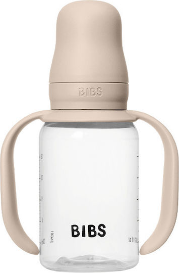Bibs Lern-Trinkflasche Kunststoff mit Griffen Rosa für 6m+m+ 150ml
