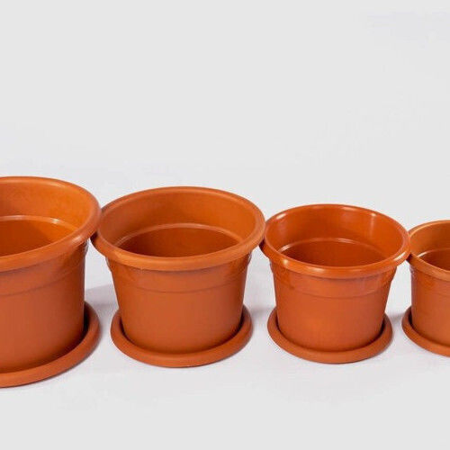 Tavă pentru vase de gătit 33x26 cm, plastic maro