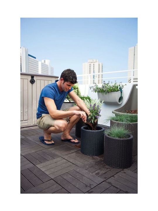Keter Pot Plastic Brown