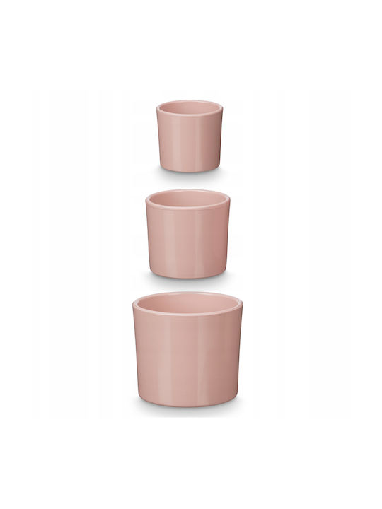 Ibergarden Set 3 Ghivece Pink