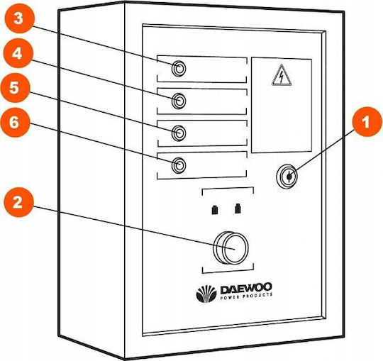 Daewoo 1387397 Ключ за басейн За генератор