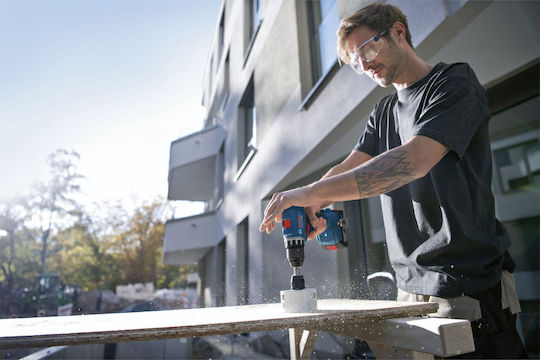 Bosch GSR 18V-45 Δραπανοκατσάβιδο Μπαταρίας Brushless 18V 2x3Ah