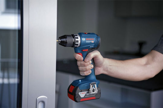 Bosch GSR 18V-45 Δραπανοκατσάβιδο Μπαταρίας Brushless 18V 2x3Ah