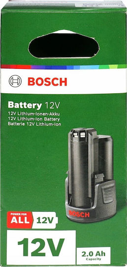 Bosch Μπαταρία Εργαλείου 12V με Χωρητικότητα 2Ah