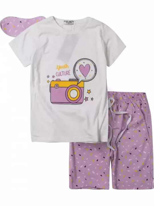 Evita Kids' Pajamas Summer White H-150