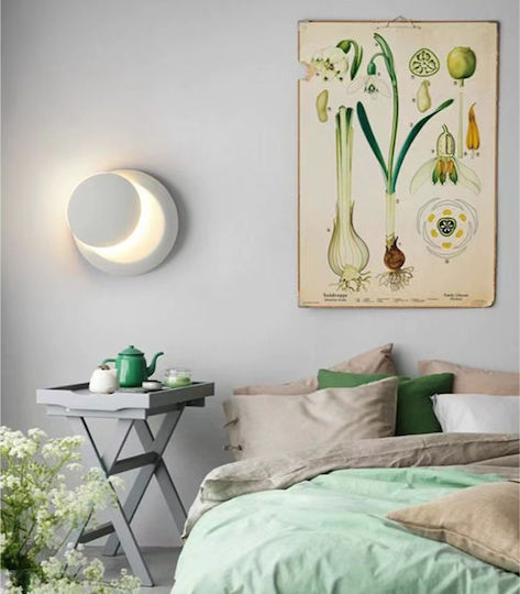 ArkoLight Leuchte Wand mit Integrierter LED und Neutralweißes Licht