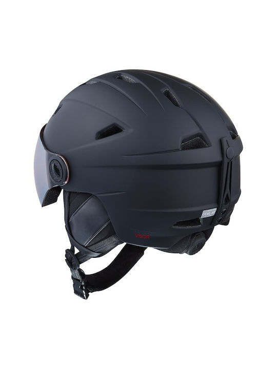 Cairn Impulse Visor Mat Men's Helmet for Ski & Snowboard Black