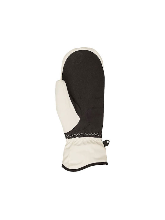 Roxy Jetty Solid Mittens Women's Ski & Snowboard Gloves White