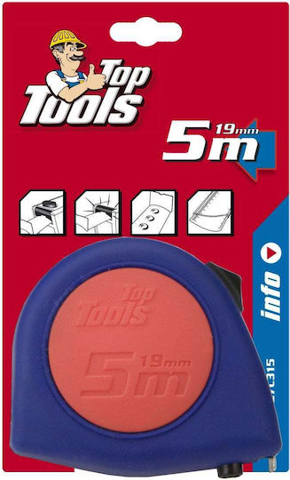 Top Tools Maßband 19mm x 5m
